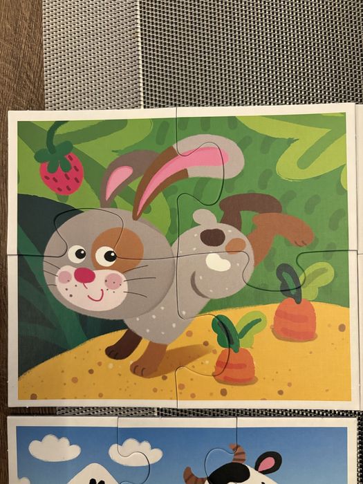 Puzzle zwierzaki