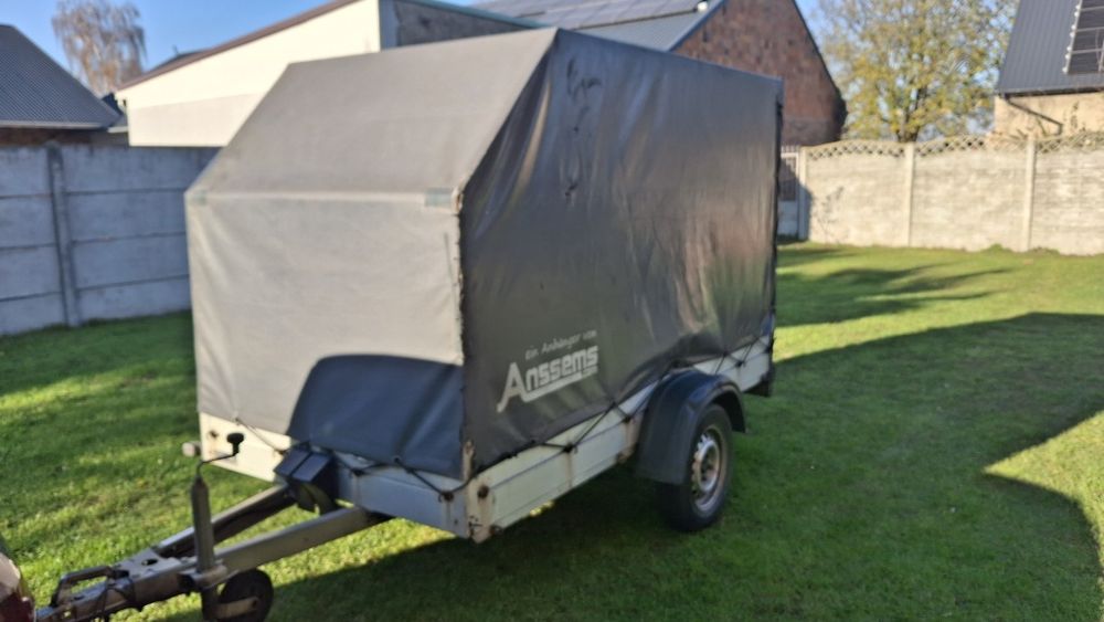 Przyczepka samochodowa aluminiowa