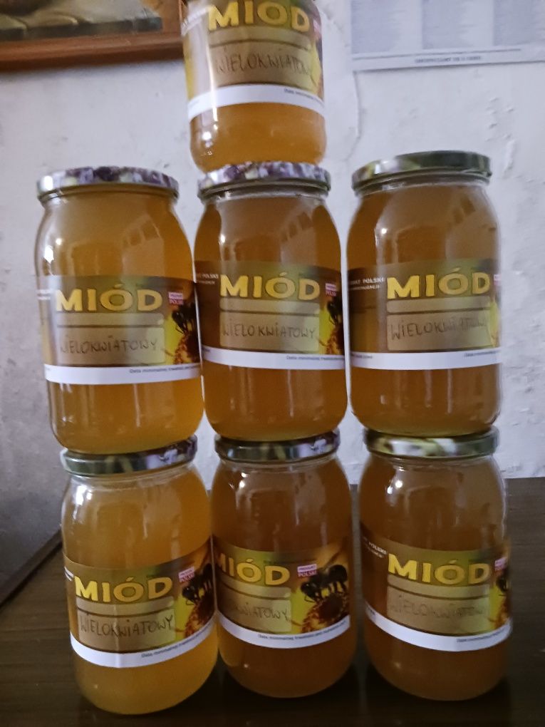Miód psczeli zeszłoroczny