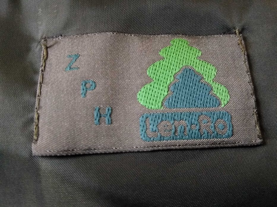 Oliwkowa kurtka myśliwska/leśna z odpinanym polarem marki Len-Ro XXL
