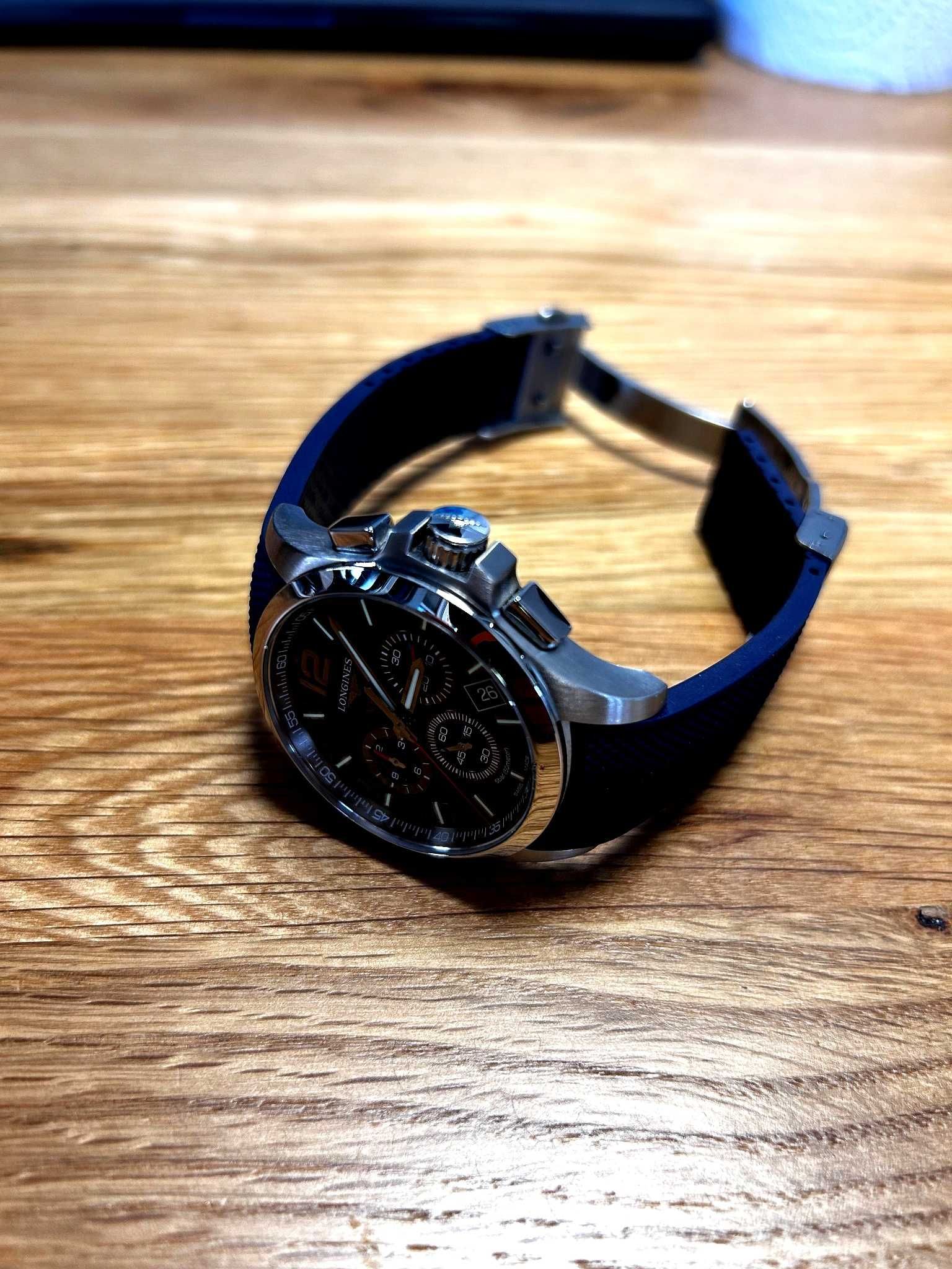 Longines Longines Conquest
V.h.p. | Blue Dial | Rubber |