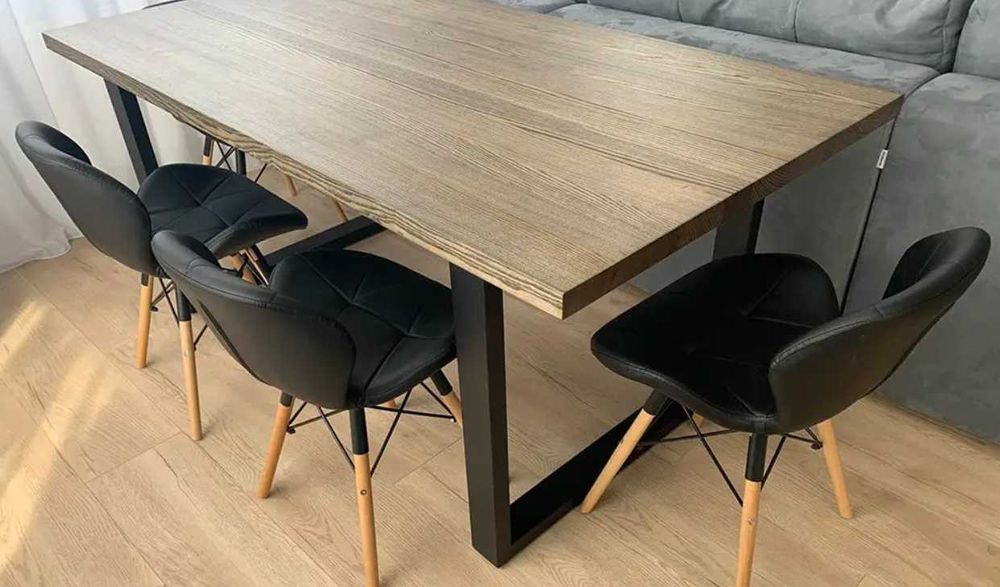 сучасний стіл в стилі лофт для офісу