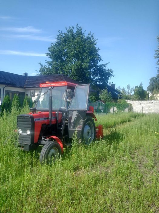 Koszenie traw kosiarką bijakową mulczowanie koszenie nieużytków