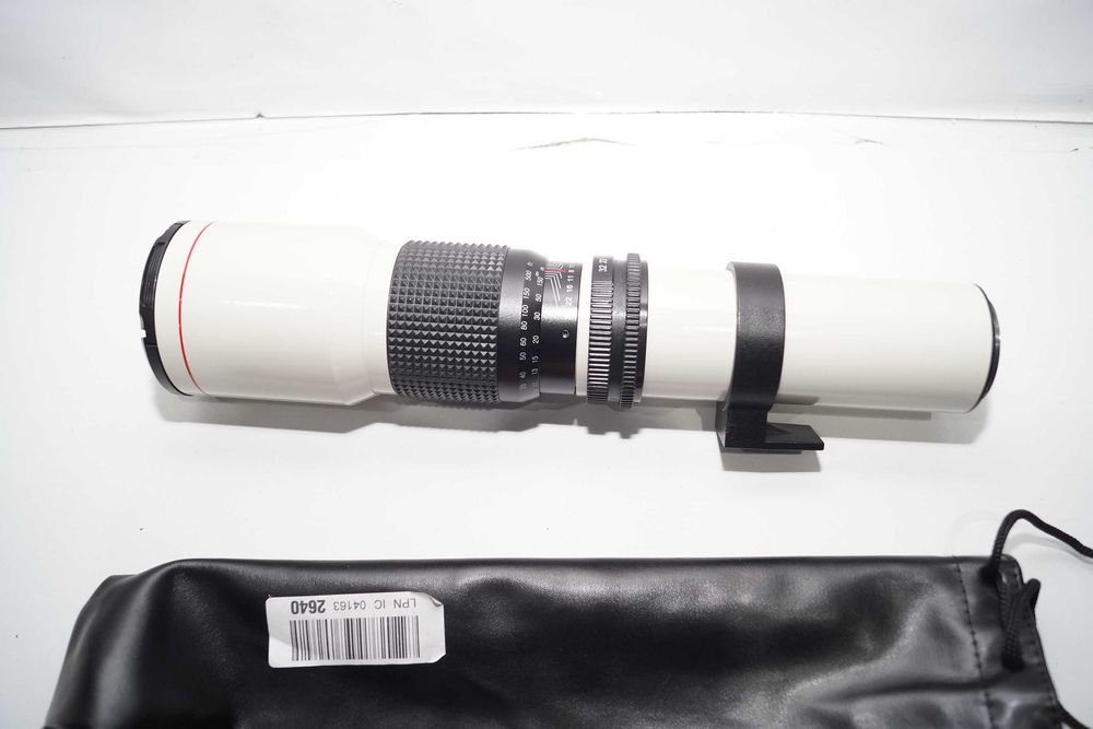 JINTU White Super 500mm f/8.0 f8 Teleobiektyw mocowanie T do NIKON