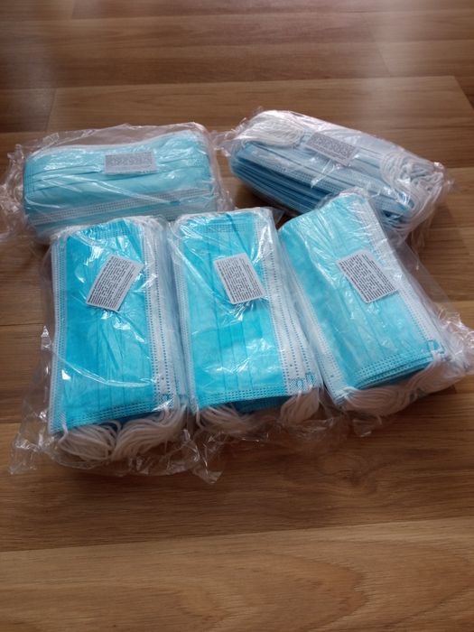 Maseczki jednorazowe medyczne 50 sztuk