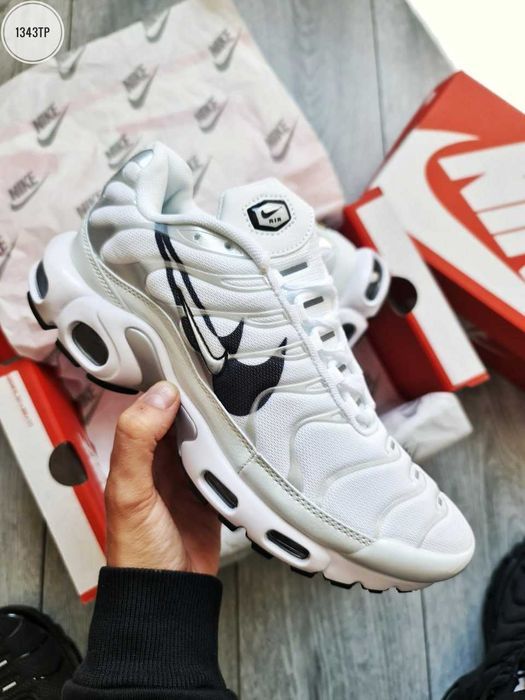 !SALE! Nike Air Max Plus TN White/Black 37 38 39 40 41 42 43 44 45 46