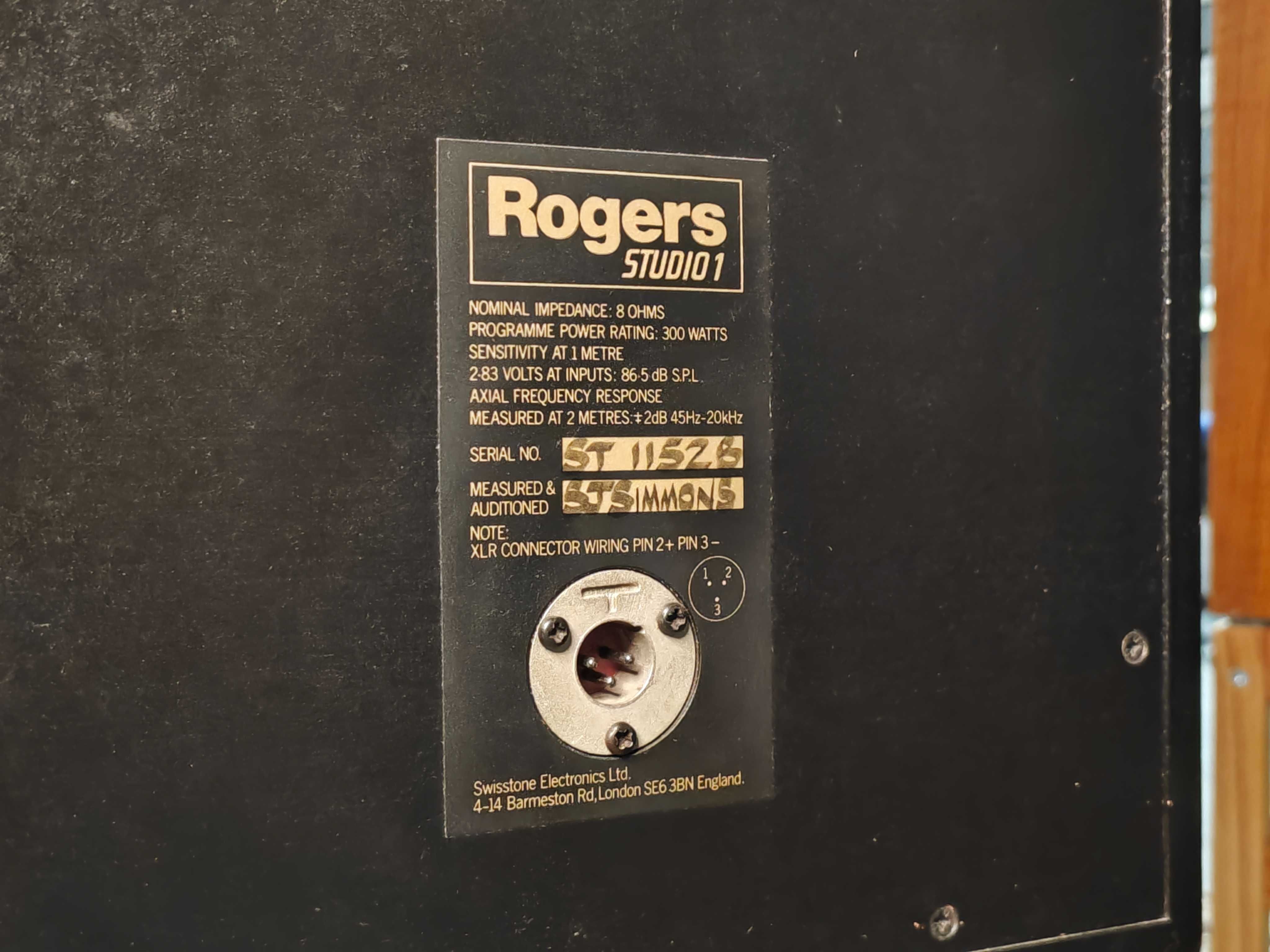 Акустична система Rogers Studio 1 ( BBС Monitor )