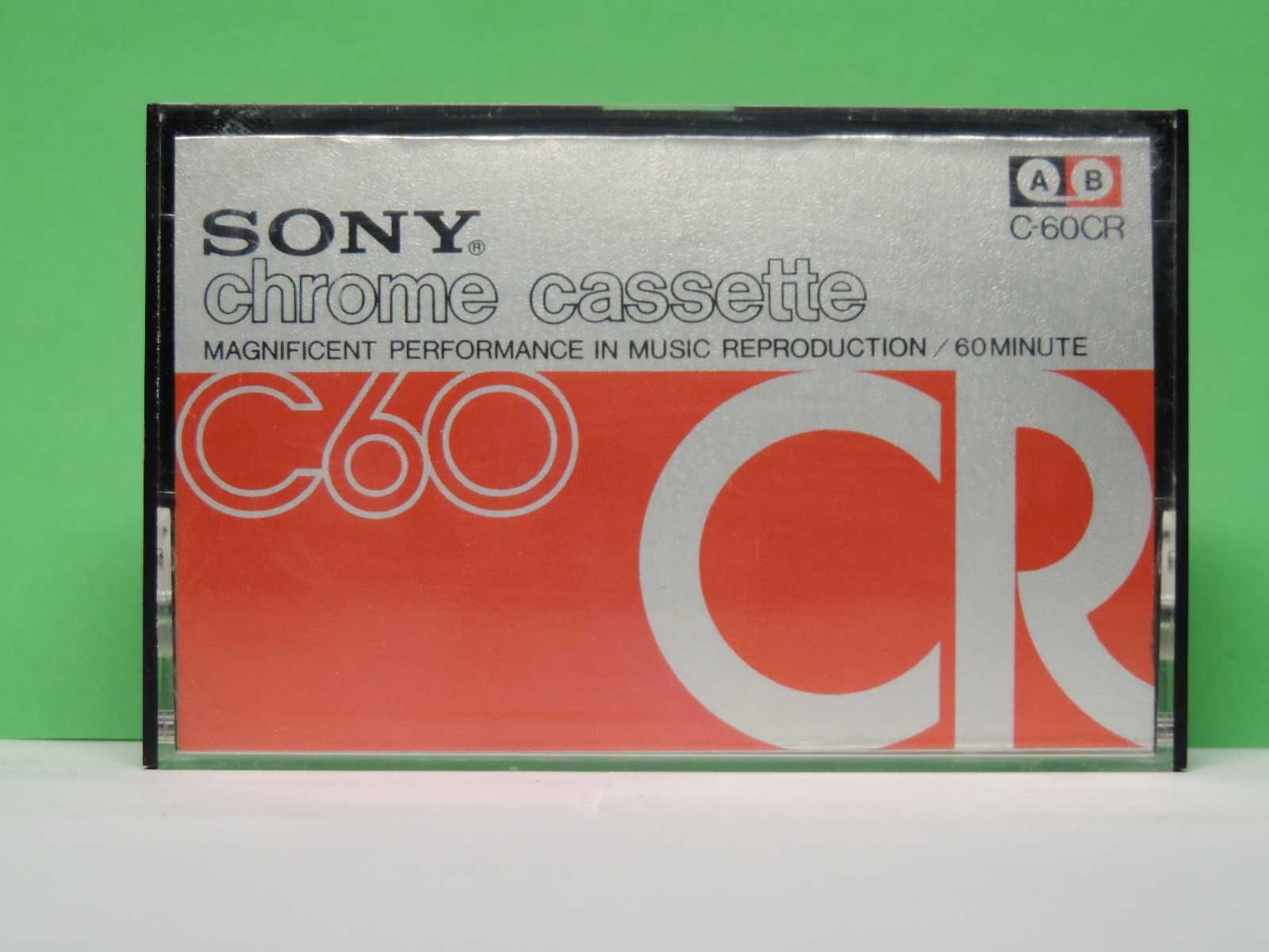 Аудиокассета Top SONY AB C-60CR - 1973 -Japan