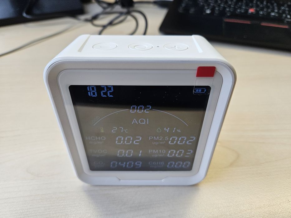 Датчик якості повітря PTH-9BW (9 в 1)