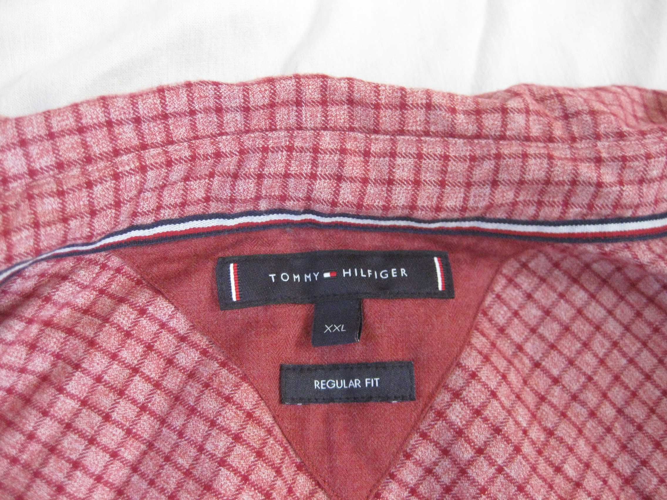 XL-XXL, тепла байкова сорочка рубашка Tommy Hilfiger