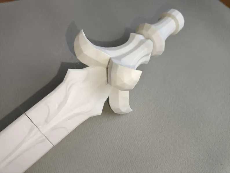 Wuthering Waves (WUWA) Lupa lança para cosplay / prop arma