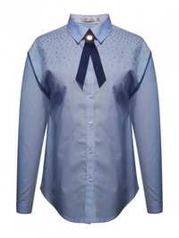 Блузка рубашка сорочка шкільна Deloras р.158