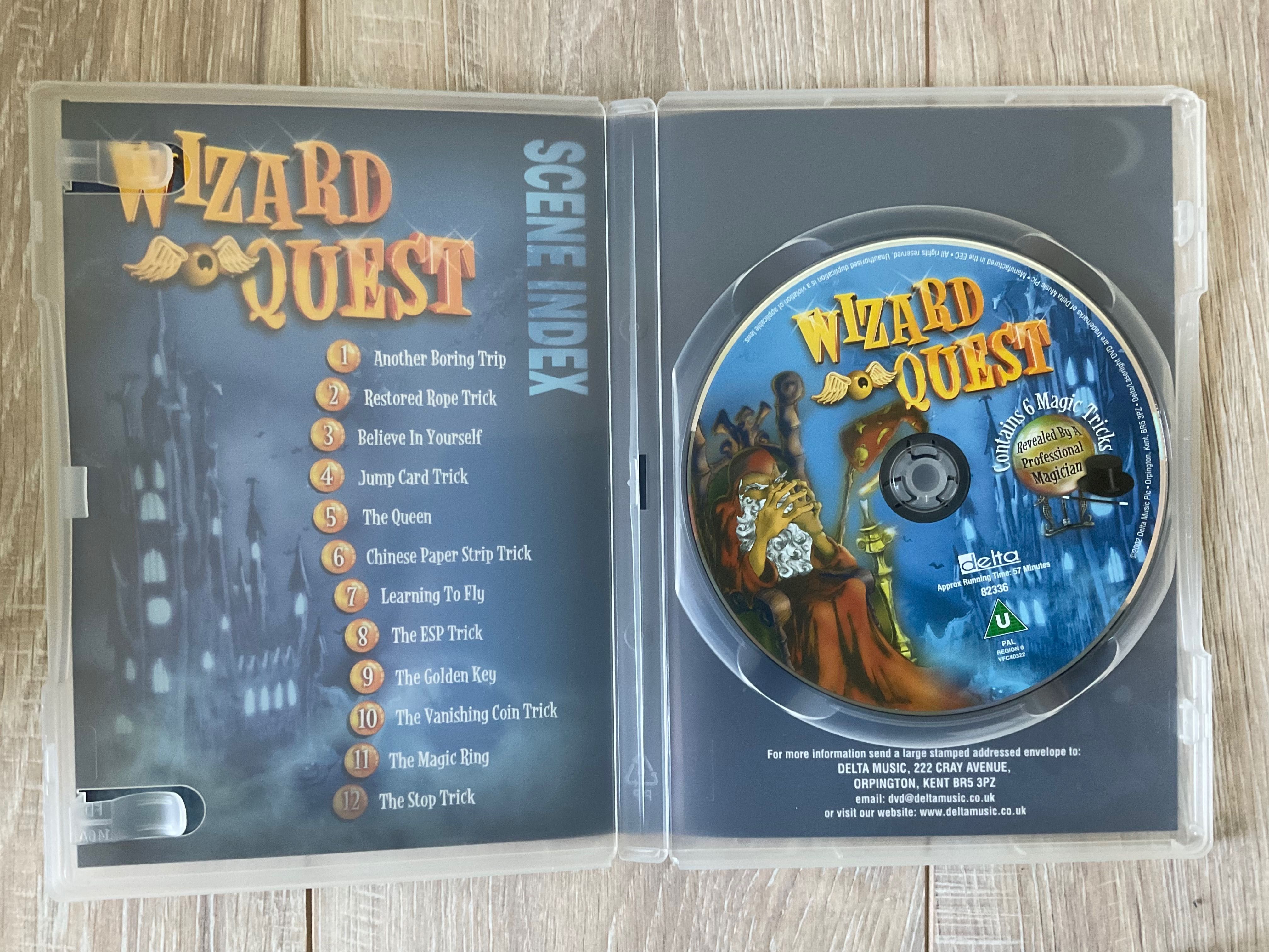 płyta DVD po angielsku dla dzieci - Wizard Quest