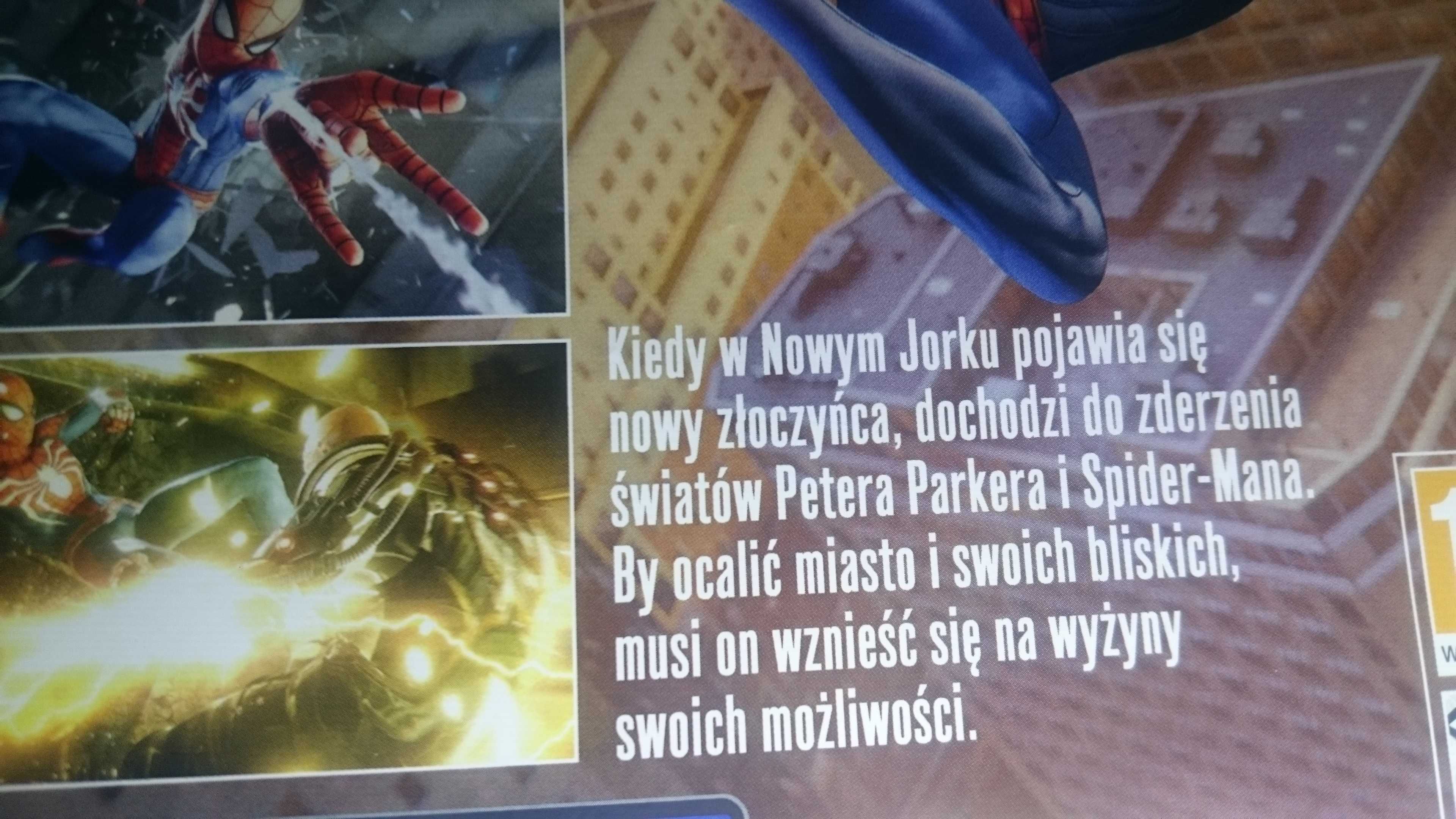 Spiderman PS4 Playstation 4 POLSKA GTA V Marvel God of War