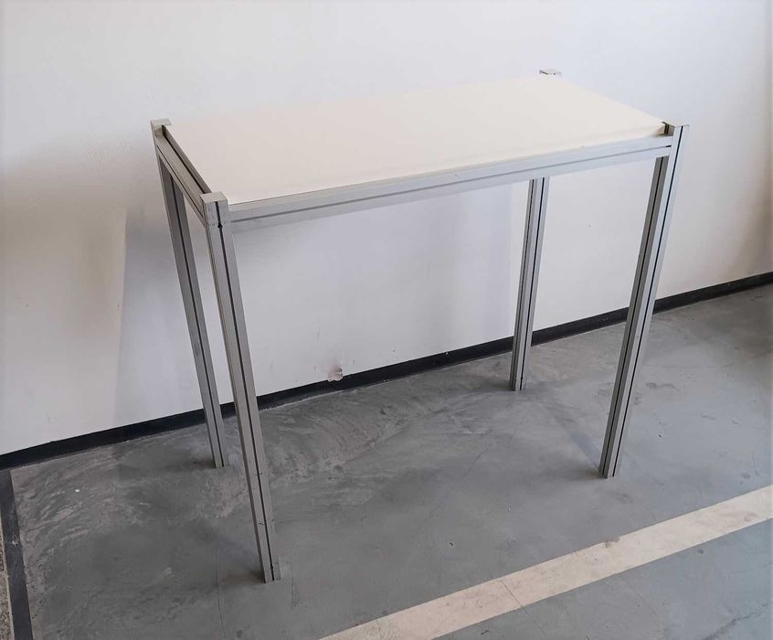 Stół lada regał z profili aluminiowych 95 X 103 X 54