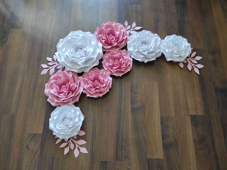 Kwiaty z papieru 3 D