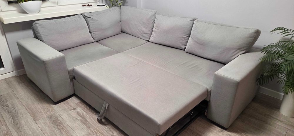 Narożnik z funkcją spania LARS MAŁY tkanina NOVEL 11