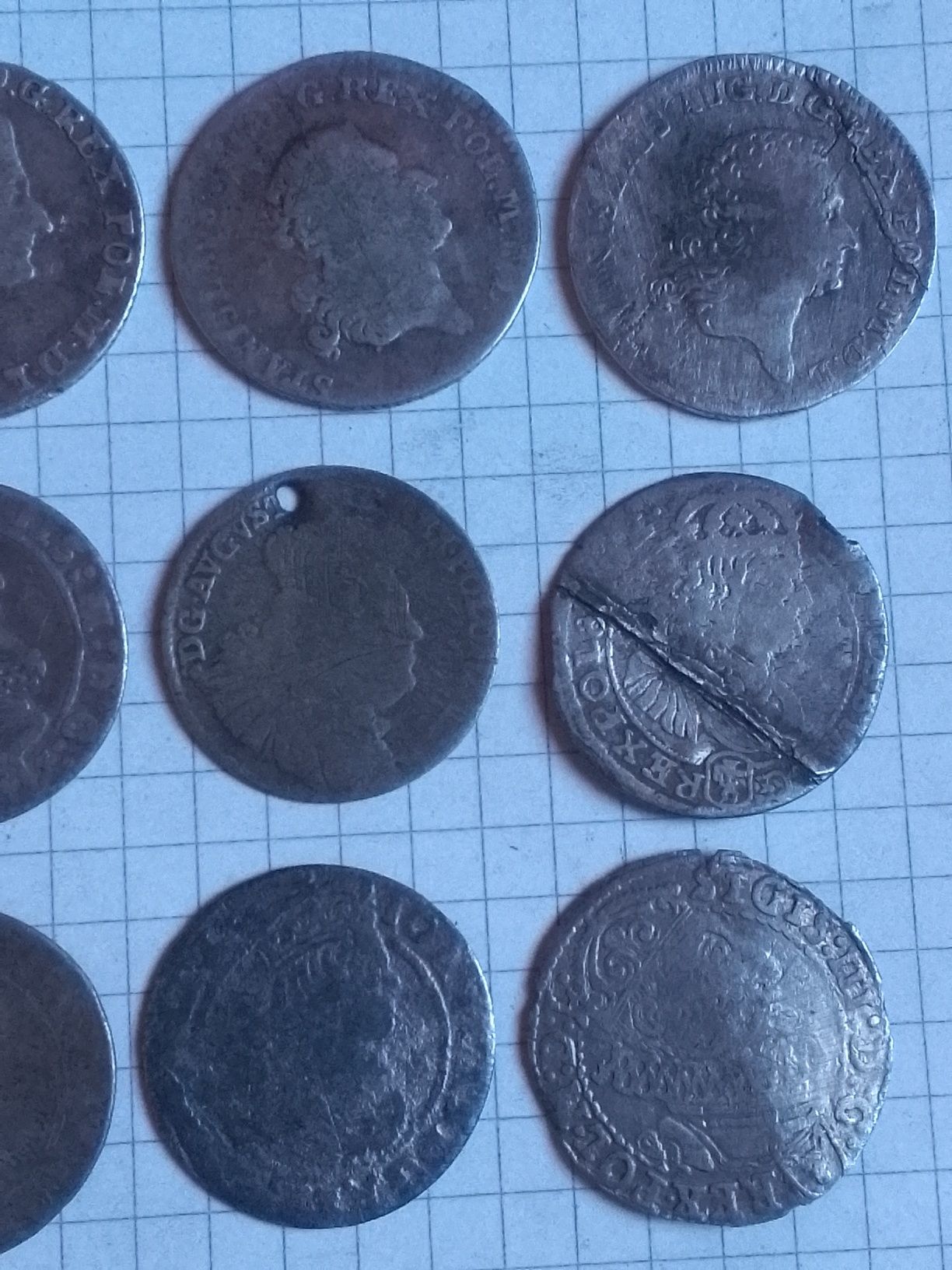 SREBRNE polskie średniowieczne monety