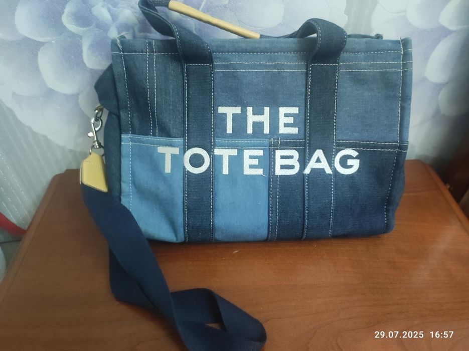 Сумка джинсова б/у