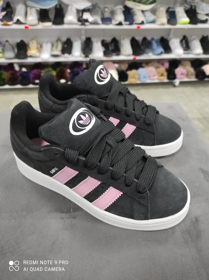 ОРИГІНАЛ 100% Кросівки Adidas Campus 00S Shoes Black ID3171 39 1/3