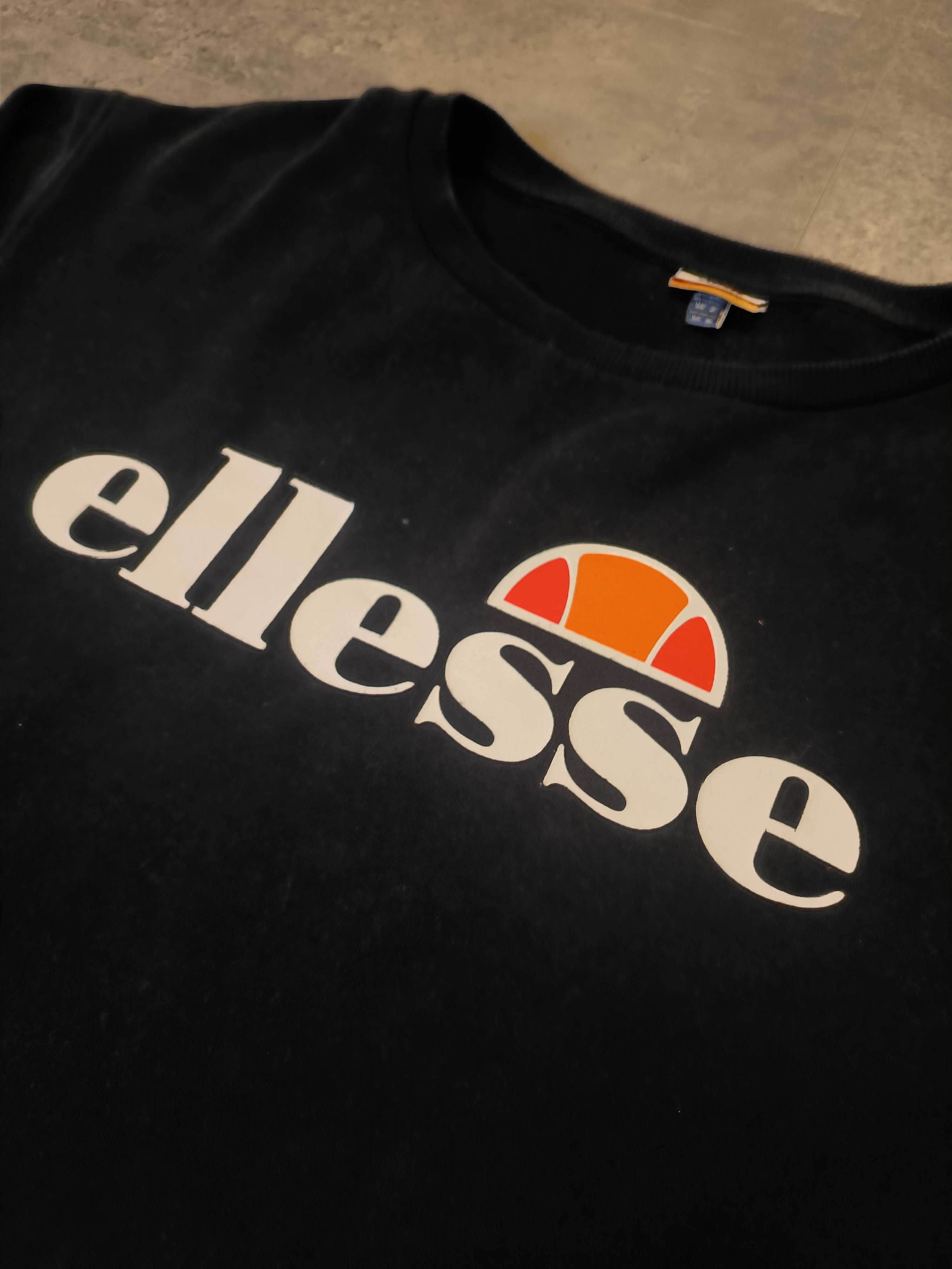 Bluza Ellesse Duże Logo Czarna Klasyczna