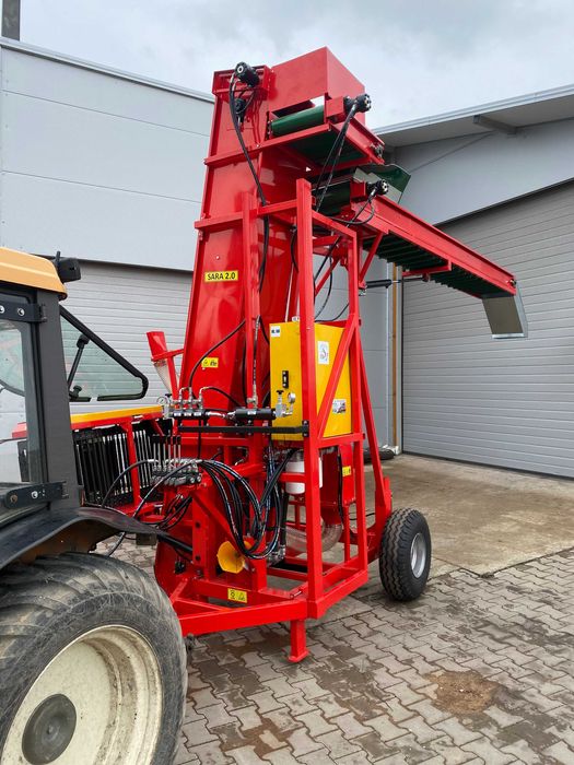 Kombajn do zbioru jabłek przemysłowych SARA 2.0 sadowniczy FMS KUREK