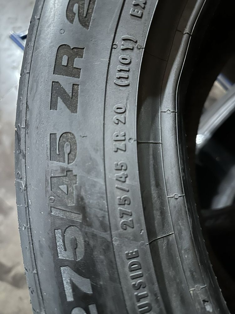 275/45/20+265/45/20 R20 Continental ContiSportContact 5 Tesla 4шт нові