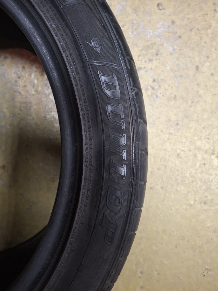 Продам комплет резини Б/У літо DUNLOP  237 45 17
