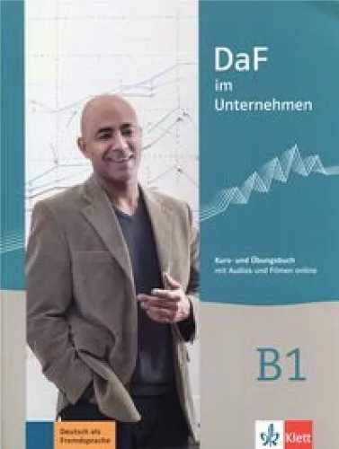 DaF im Unternehmen B1 KB + UB + CD LEKTORKLETT - praca zbiorowa