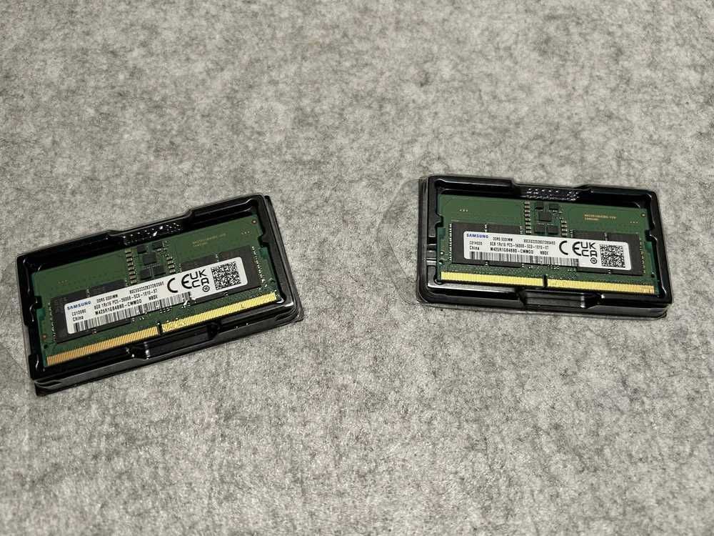 Оперативна пам'ять Samsung 16GB 2x8GB DDR5 SO-DIMM 1Rx16 5600 MHz