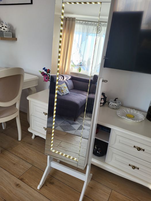 Lustro otwierane Home&You led otwierana szafka na biżuterię