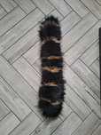Obszycie futrzane do kaptura z jenota naturalnego dł. 80 cm szer.20cm