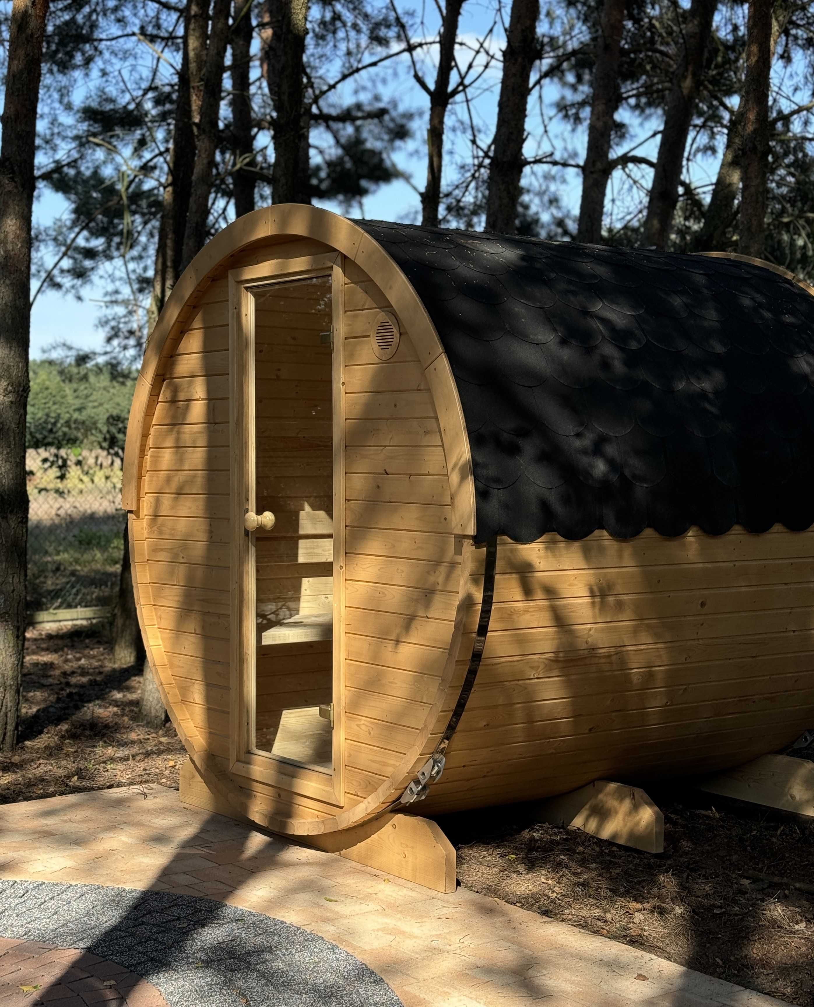Sauna drewniana sucha 200cm PRODUCENT FV23 świerk łaźnia ławki jakość