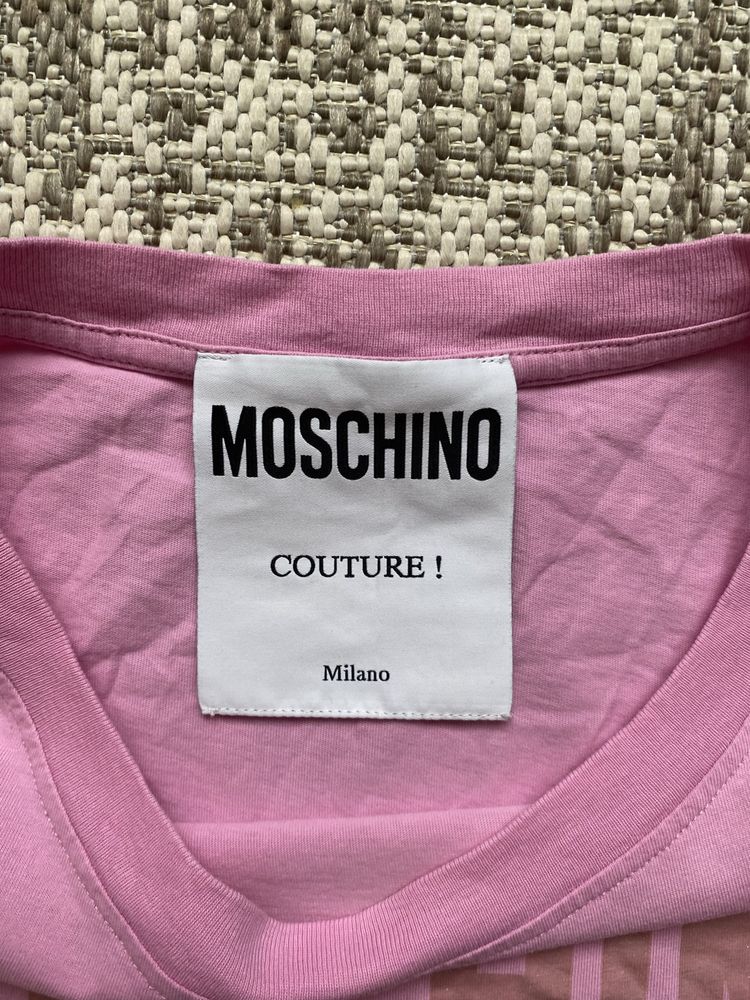 Футболка Moschino couture