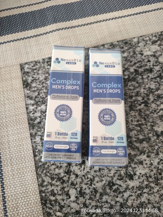 Gotas hormonais para homem