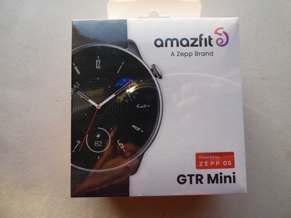 Troco-Smartwatch Amazfit GTR Mini Black.Novo caixa selada.Ler anuncio