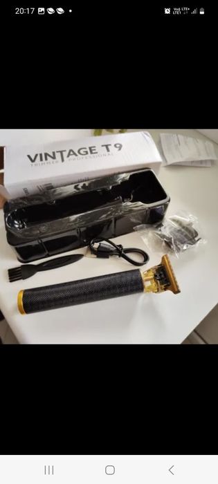 Maszynka trymer do strzyżenia uniwersalny czarny czarno zloty wysyłka