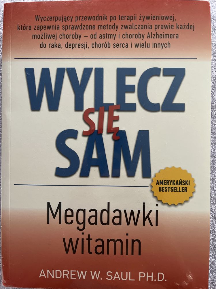 Ksiazka Wylecz sam Megadawki witamin Andrew W. Saul