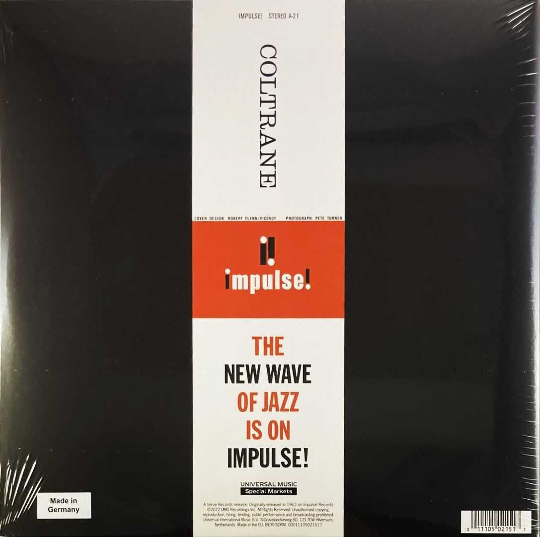 Вінілова платівка The John Coltrane Quartette - Coltrane (1962/2022)