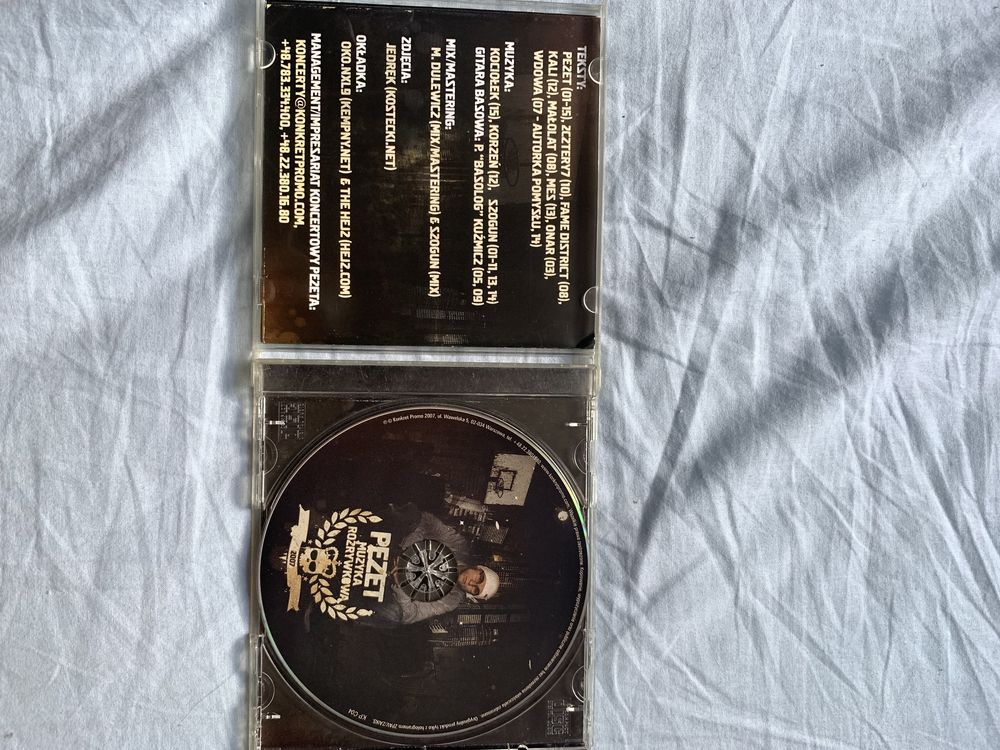 Pezet - Muzyka Rozrywkowa 1 wydanie - RAP CD