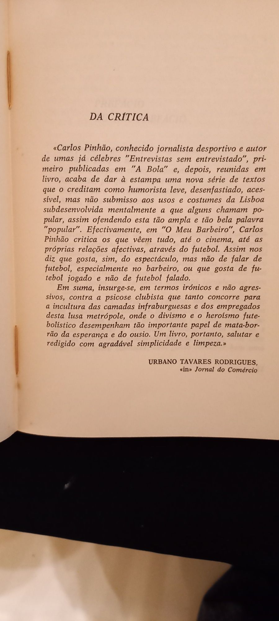 Livro do Jornalista Carlos Pinhão, 1969 PORTES GRÁTIS.