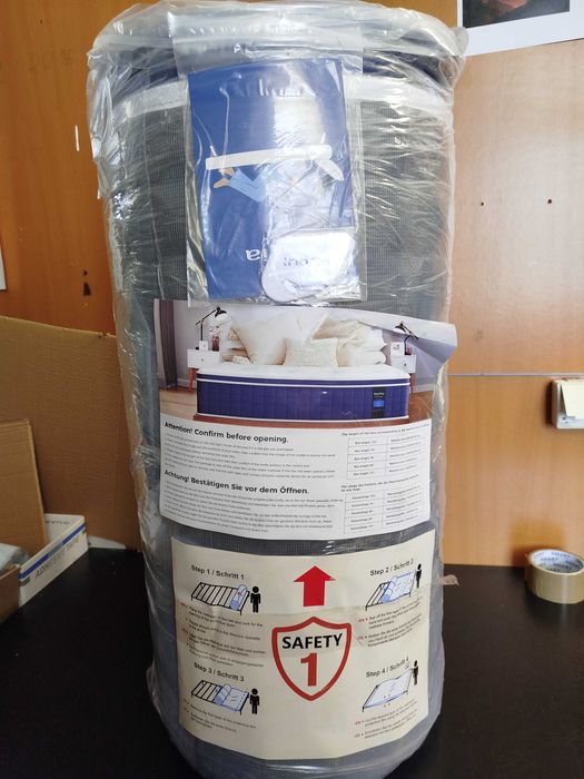 Materac INOFIA  140x190 cm, grubość 23 cm nie rozpakowane