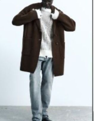 Трикотажних светр oversize;Zara