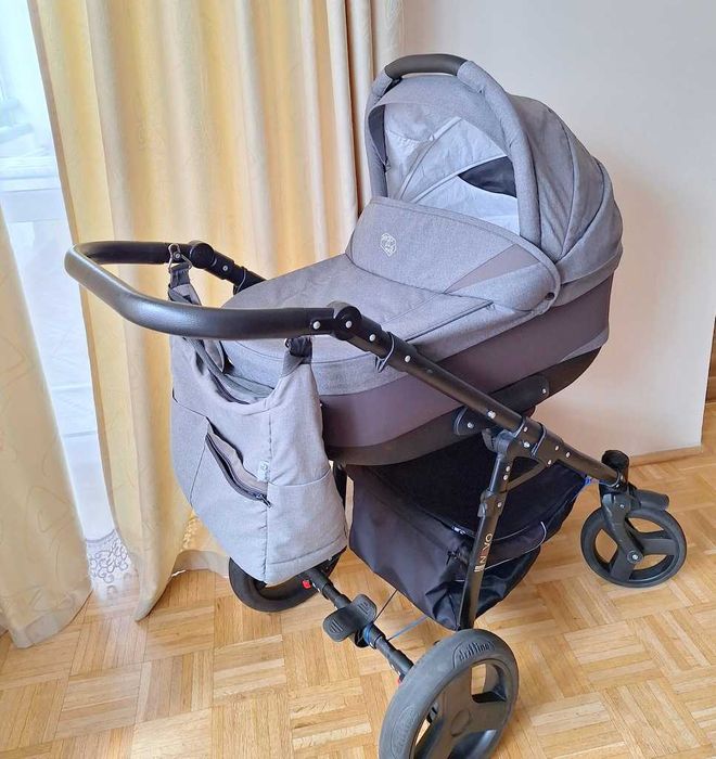 Wózek Jedo Nevo 3w1 gondola + spacerówka + fotelik Maxi Cosi. Stan BDB
