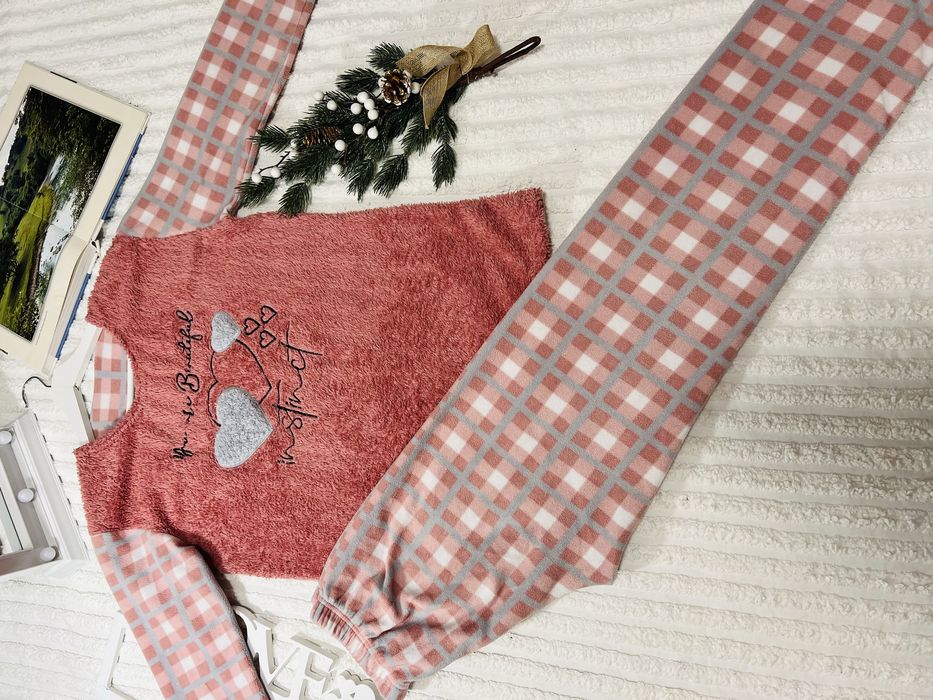 Піжама жіноча тепла бавовна / пижама женская теплая