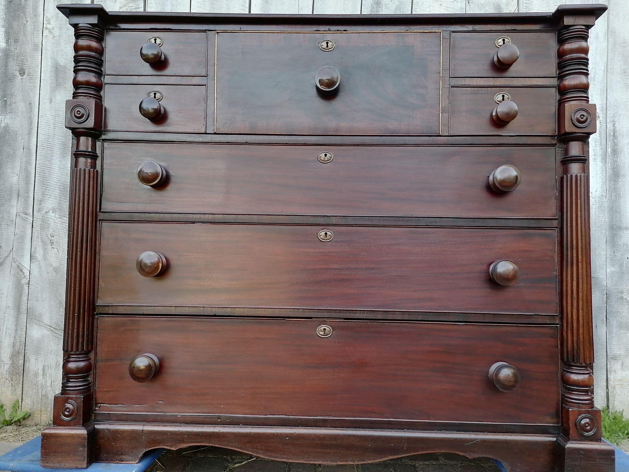 Sekretara biedermeier komoda sekretarzyk