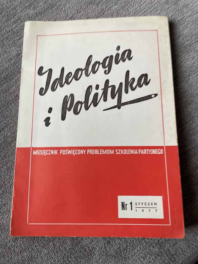 Ideologia i Polityka Miesięcznik Nr 1,  01.1977