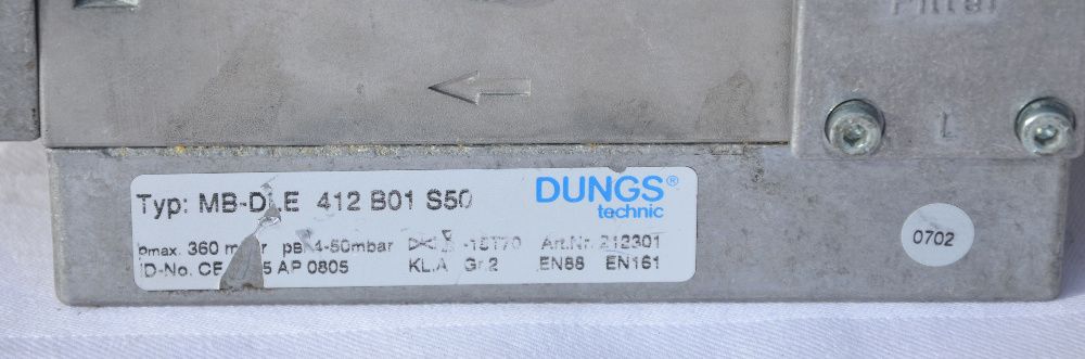 Blok gazowy Dungs MB-DLE 412 B01 S50