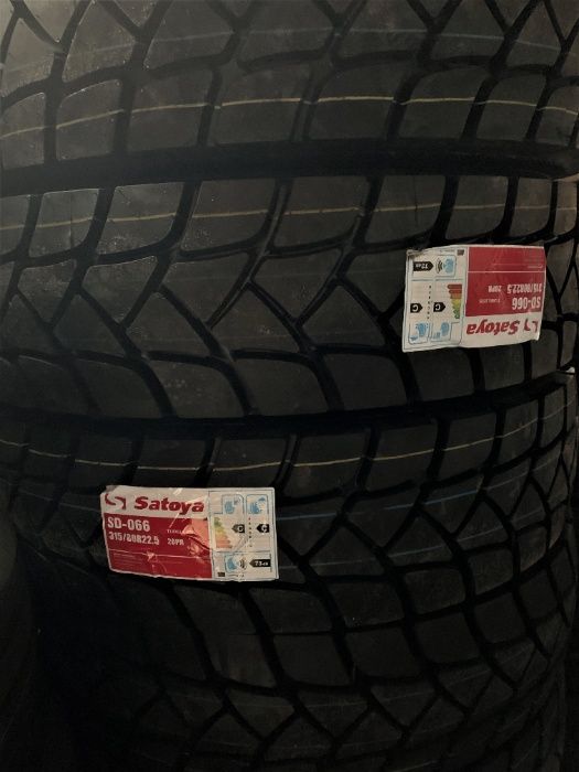 OPONA 315/80R22.5 13R22.5 ONYX AGATE Satoya SD066 BUDOWLANA Nowa