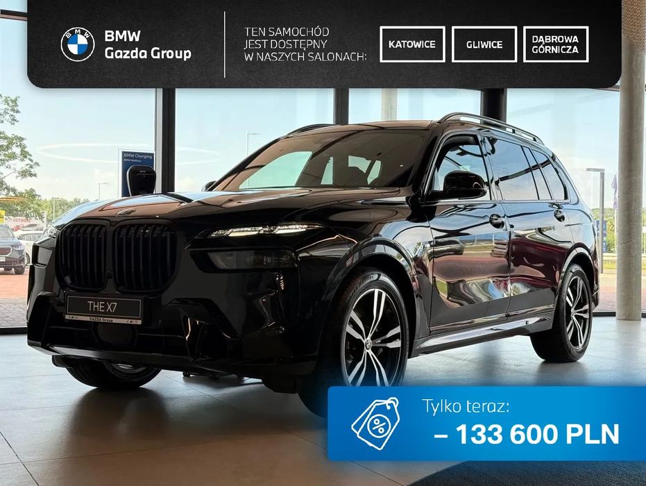 BMW X7 xDrive40i | Hak | 381 KM | Pakiet M Sport Pro | BMW GAZDA Katowice